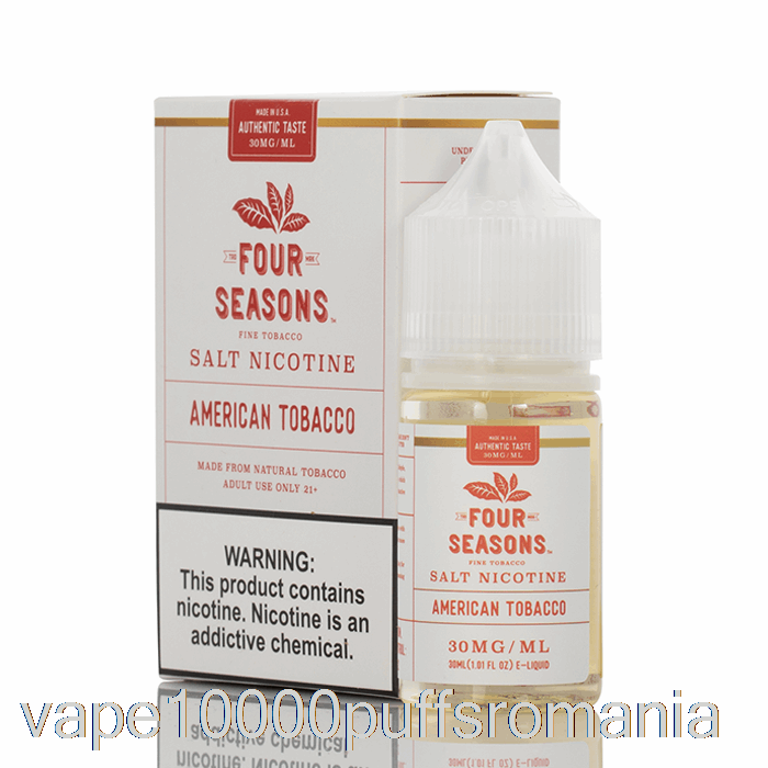 Vape Romania American Tutun Sare - Patru Anotimpuri - 30ml 50mg
